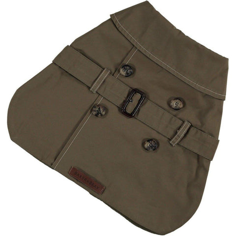 Kensington Waterproof Trench Coat by Baker & Bray - Cappuccino - Pets Own Us - Baker & Bray - BB-11-01-04-XS United Kingdom