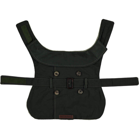 Kensington Waterproof Trench Coat by Baker & Bray - Dark Green - Pets Own Us - Baker & Bray - BB-11-01-06-XS United Kingdom