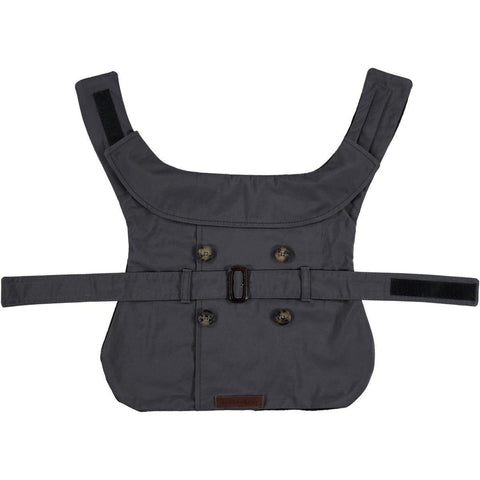 Kensington Waterproof Trench Coat by Baker & Bray - Graphite - Pets Own Us - Baker & Bray - BB-11-01-07-XS United Kingdom