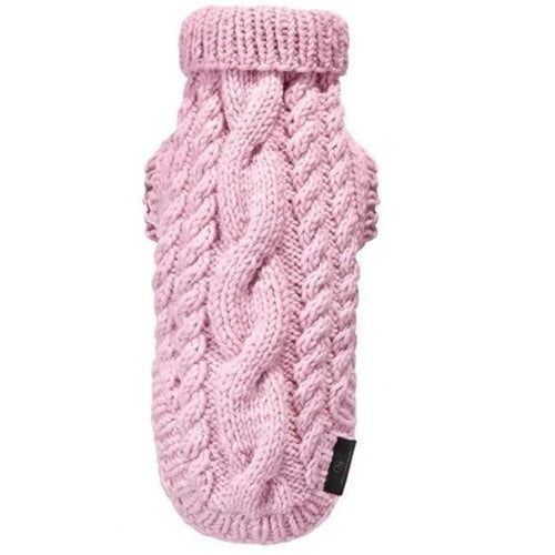 Knitted Sweater LUXURY Precious by Oh Charlie - Pink - Pets Own Us - Oh Charlie - United Kingdom