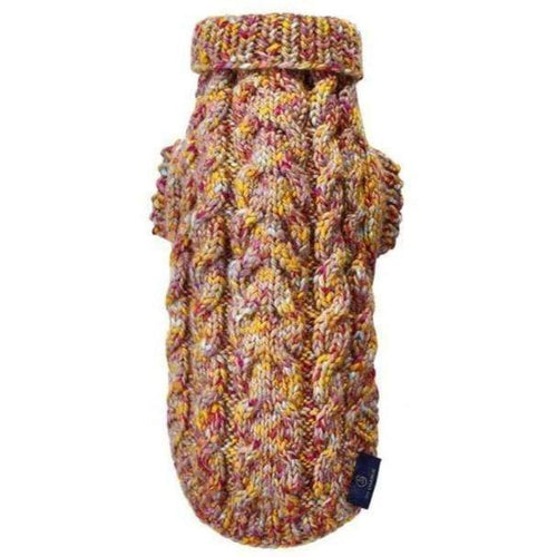 Knitted Sweater LUXURY Precius by Oh Charlie - Fire Opal - Pets Own Us - Oh Charlie - United Kingdom