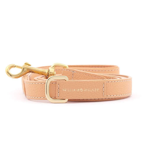 Leather City Dog Leash by William Walker | Nappa | Orange - Pets Own Us - William Walker - United Kingdom