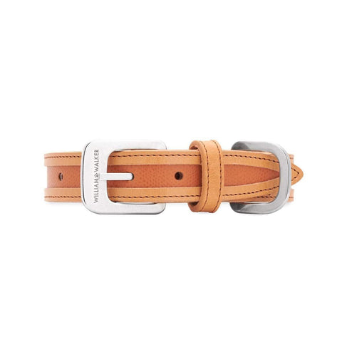 Leather Dog Collar by William Walker | La Nobile | Classico - Pets Own Us - William Walker - United Kingdom