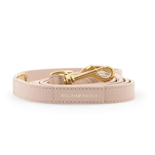 Leather Dog Leash by William Walker | Nappa | Rose - Pets Own Us - William Walker - United Kingdom