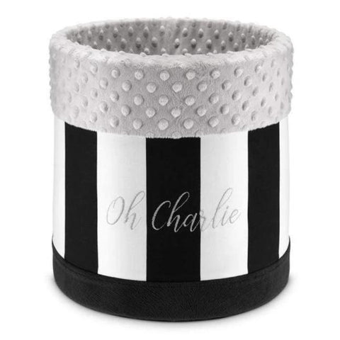 Lisbon Toy Box 30cm by Oh Charlie - Black - Pets Own Us - Oh Charlie - United Kingdom