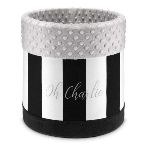 Lisbon Toy Box 30cm by Oh Charlie - Black - Pets Own Us - Oh Charlie - United Kingdom