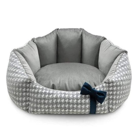 Luxury Glamour Pet Bed by Oh Charlie - Grey - Pets Own Us - Oh Charlie - United Kingdom