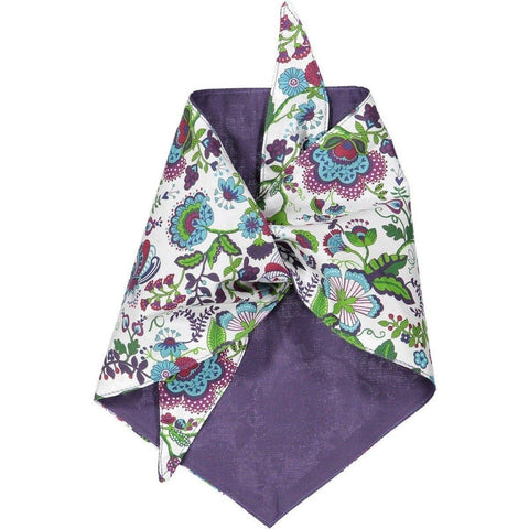 Mabelle Dog Bandana by Baker & Bray - Green/Purple - Pets Own Us - Baker & Bray - BB-21-01-15-L United Kingdom