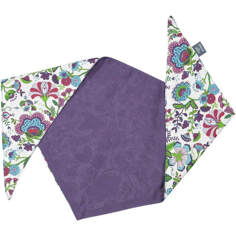 Mabelle Dog Bandana by Baker & Bray - Green/Purple - Pets Own Us - Baker & Bray - BB-21-01-15-L United Kingdom
