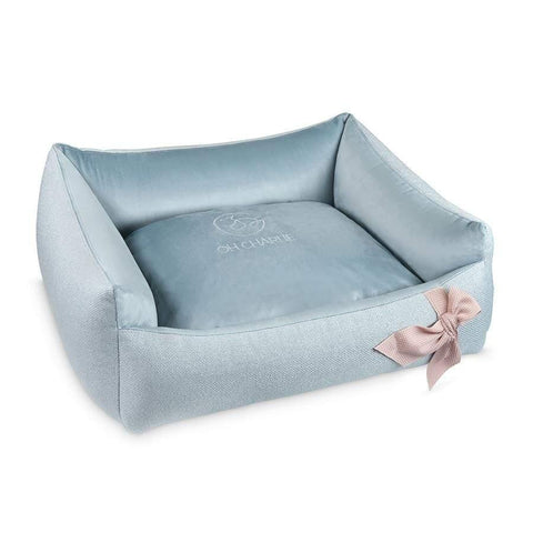 Mayliss Luxury Dog Bed by Oh Charlie - Pastel Blue - Pets Own Us - Oh Charlie - United Kingdom