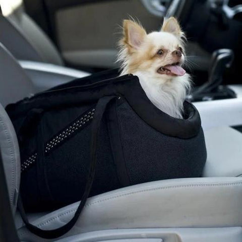 Moonlight Travel Bag LUXURY by Oh Charlie - Black - Pets Own Us - Oh Charlie - United Kingdom