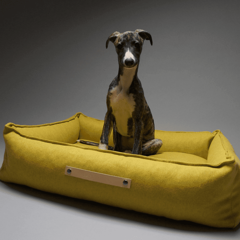 MØVIK Luxury High Side Dog Bed by Labbvenn in Honey - Pets Own Us - Labbvenn - United Kingdom