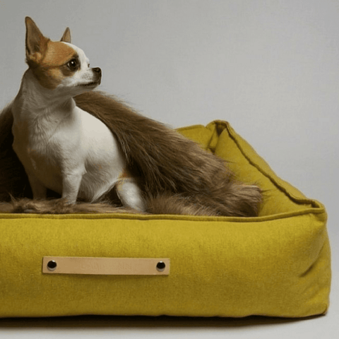 MØVIK Luxury High Side Dog Bed by Labbvenn in Honey - Pets Own Us - Labbvenn - United Kingdom