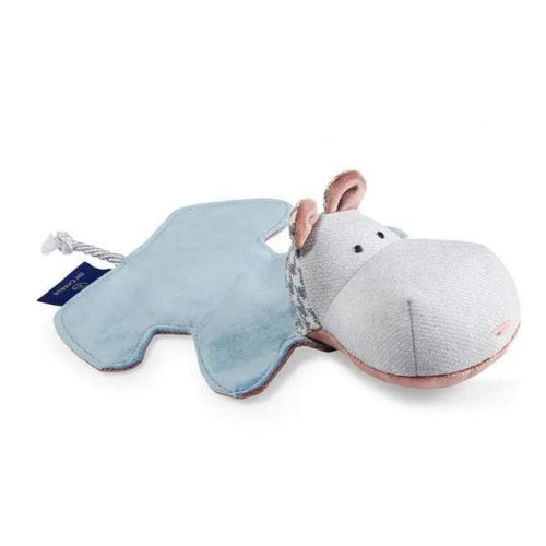 Mr. Hippo Toy by Oh Charlie - Blue/Pink/Grey - Pets Own Us - Oh Charlie - United Kingdom