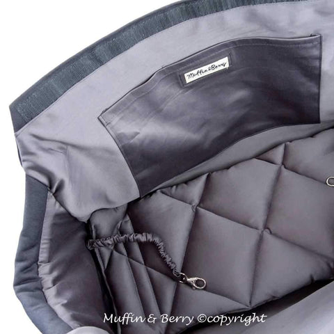 Muffin & Berry Luxury Dog Carrier and Travel Bag - Sammy - Pets Own Us - Muffin & Berry - United Kingdom