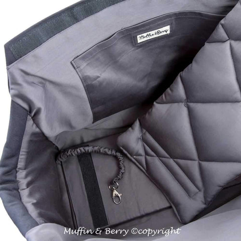 Muffin & Berry Luxury Dog Carrier and Travel Bag - Sammy - Pets Own Us - Muffin & Berry - United Kingdom