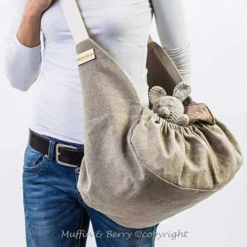 Muffin & Berry Sling Dog Carrier and Pet Travel Bag - Mita - Pets Own Us - Muffin & Berry - United Kingdom