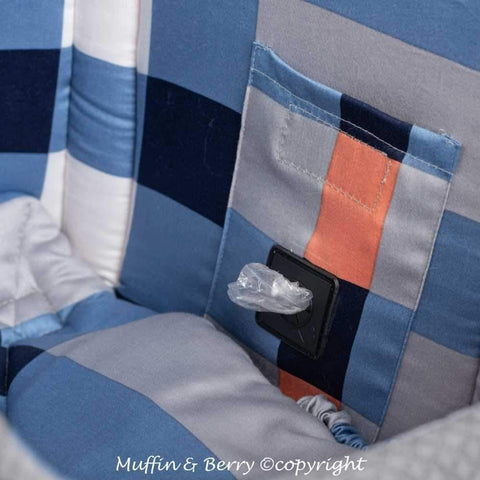 Muffin & Berry Soft Luxury Dog Carrier and Travel Bag - Santiago - Pets Own Us - Muffin & Berry - United Kingdom