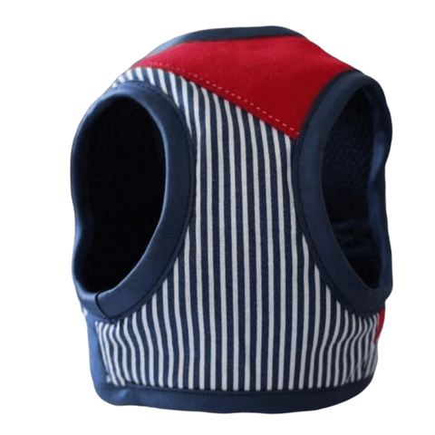 North Star Harnesses by Oh Charlie - Navy Blue/Red - Pets Own Us - Oh Charlie - United Kingdom