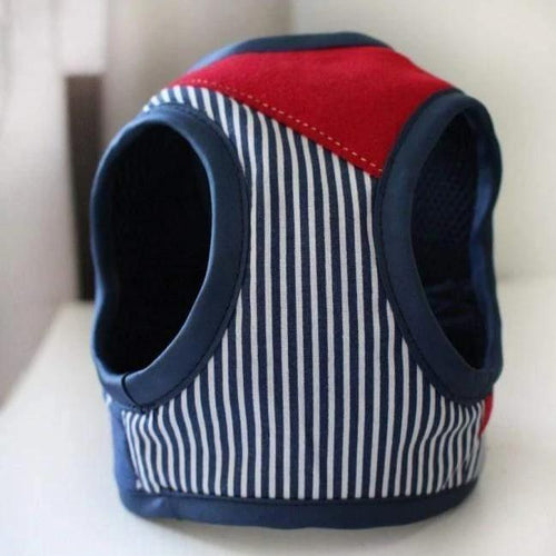 North Star Harnesses by Oh Charlie - Navy Blue/Red - Pets Own Us - Oh Charlie - United Kingdom