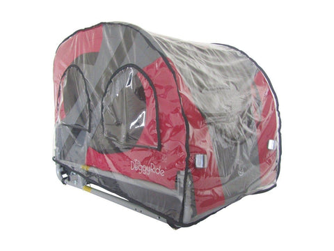 Novel DoggyRide Dog Bike Trailer Rain Cover by Dutch Dog - Pets Own Us - Dutch Dog - DRONRC09 United Kingdom