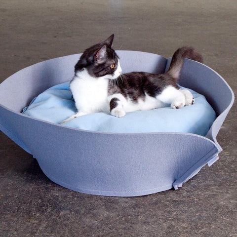 Orthopedic Pet Bed By Pet Interiors- Nook Felt - Pets Own Us - Pet Interiors - United Kingdom