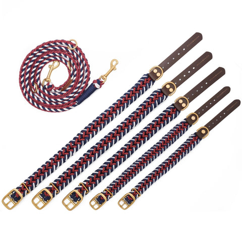 Paracord Dog Leash by William Walker - Royal - Pets Own Us - William Walker - WW-PL-R United Kingdom