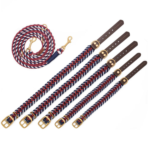 Paracord Dog Leash by William Walker - Royal - Pets Own Us - William Walker - WW-PL-R United Kingdom
