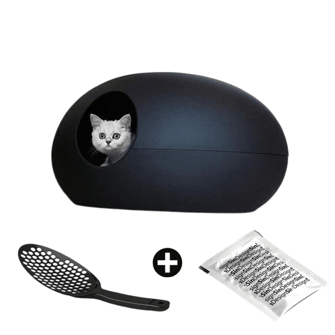 Poopoopeedo Cat Litter by Sin Design - Black - Pets Own Us - Sin Design - United Kingdom