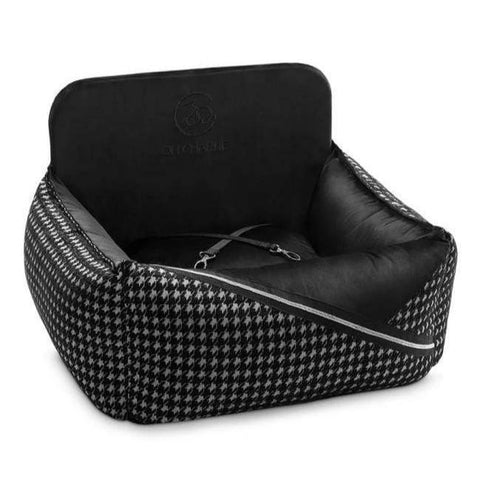Prestige Black Car Seat LUXURY by Oh Charlie - Black - Pets Own Us - Oh Charlie - United Kingdom