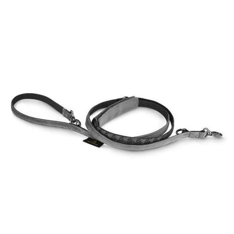 Prestige Leash by Oh Charlie - Silver - Pets Own Us - Oh Charlie - United Kingdom