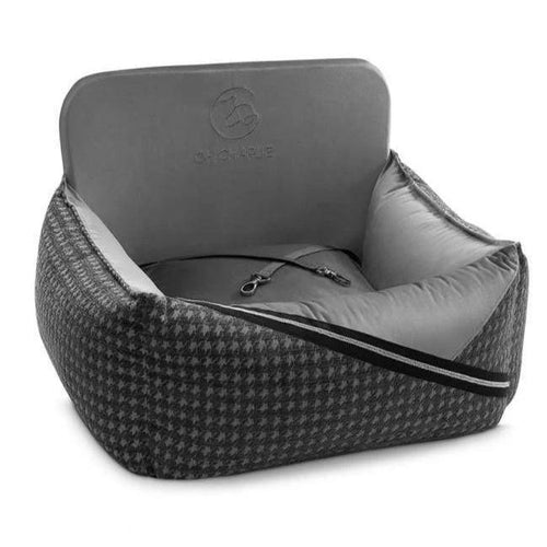 Prestige Silver Car Seat LUXURY by Oh Charlie - Silver - Pets Own Us - Oh Charlie - United Kingdom