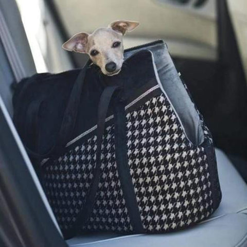 Prestige Travel Bag LUXURY by Oh Charlie - Black - Pets Own Us - Oh Charlie - United Kingdom