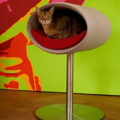 Rondo Felt Cat Cave Stand by Pet Interiors - Pets Own Us - Pet Interiors - United Kingdom