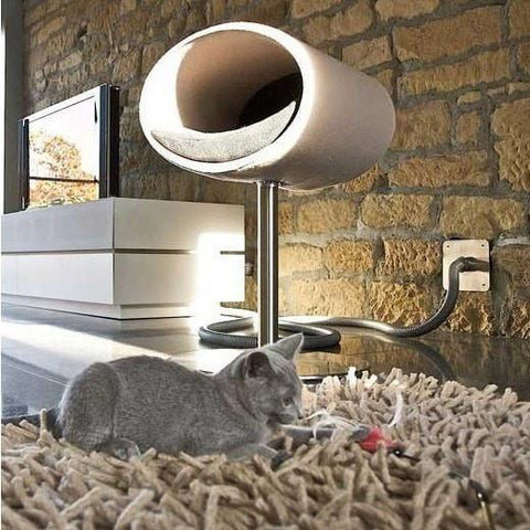 Rondo Felt Cat Cave Stand by Pet Interiors - Pets Own Us - Pet Interiors - United Kingdom