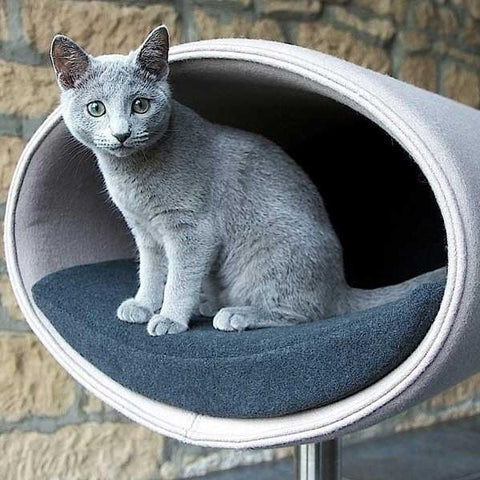 Rondo Felt Cat Cave Stand by Pet Interiors - Pets Own Us - Pet Interiors - United Kingdom