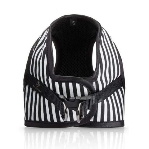 Royce Harnesses by Oh Charlie - Black & White Stripes - Pets Own Us - Oh Charlie - United Kingdom
