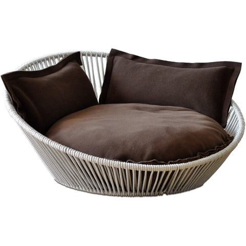 The Siro Twist By Pet Interiors - Medium Orthopaedic Dog Bed - Pets Own Us - Pet Interiors - United Kingdom