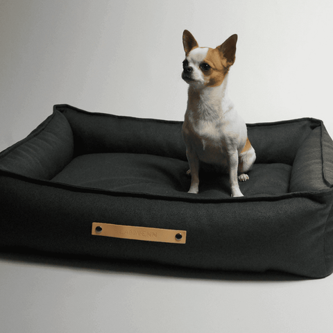 TÖVE Luxury High Side Dog Bed by Labbvenn in Anthracite - Pets Own Us - Labbvenn - United Kingdom