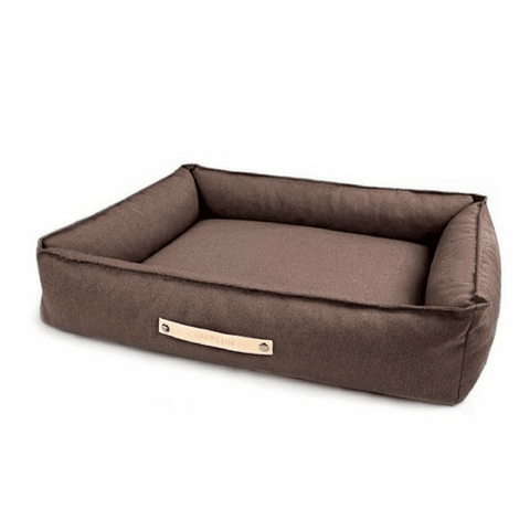 TÖVE Luxury High Side Dog Bed by Labbvenn in Brown - Pets Own Us - Labbvenn - United Kingdom