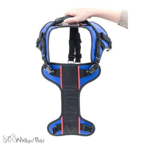Walkin’ Lift Combo Dog Harness – Front - Pets Own Us - Wheels4Dogs - WLHF1-S United Kingdom