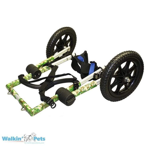 Walkin’ Wheels Med/Large Dog Wheelchair, Rear - Pets Own Us - Wheels4Dogs - FC4-912 United Kingdom